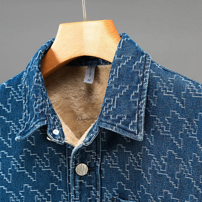 Zackary® | Fleece Denim Jas