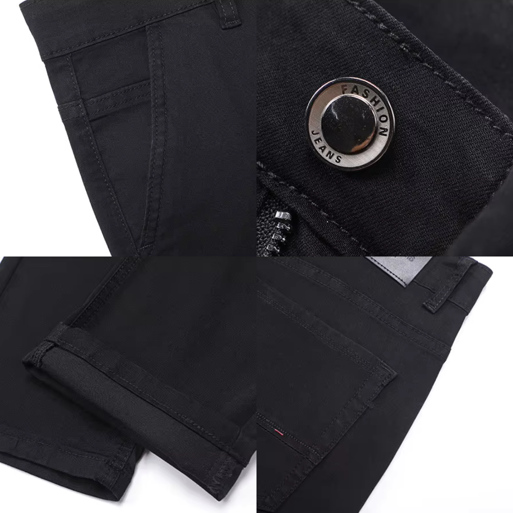 Hadrian | Logan Classic Black Jeans