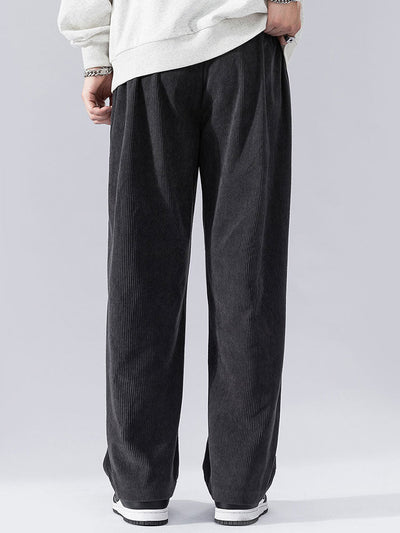 Lamberto® | Straight Leg Corduroy Pants