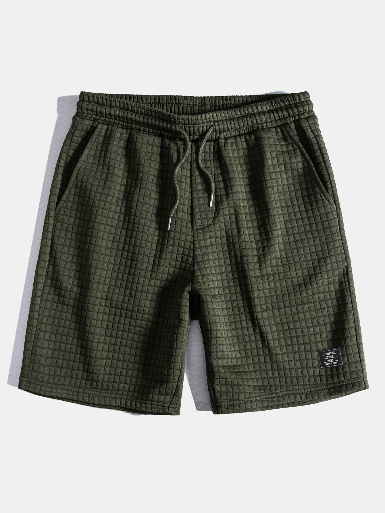 Cliff® | Kangaroo Pocket Waffle Hooded T-Shirt & Shorts