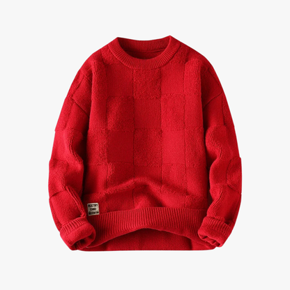 Melquíades® | Checkered Sweater
