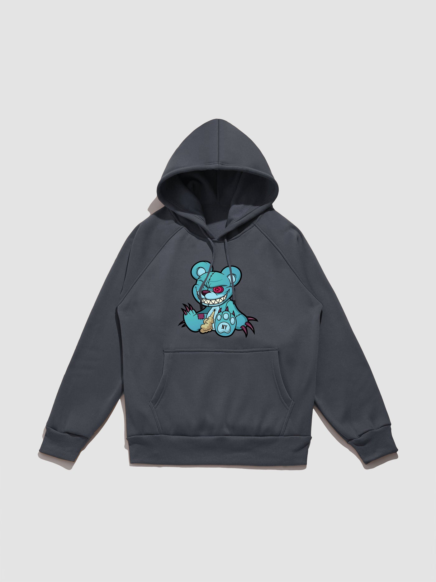 Lionel | Evil Bear Print Hoodie