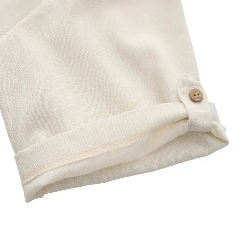 Kelvin | Linen polo shirt