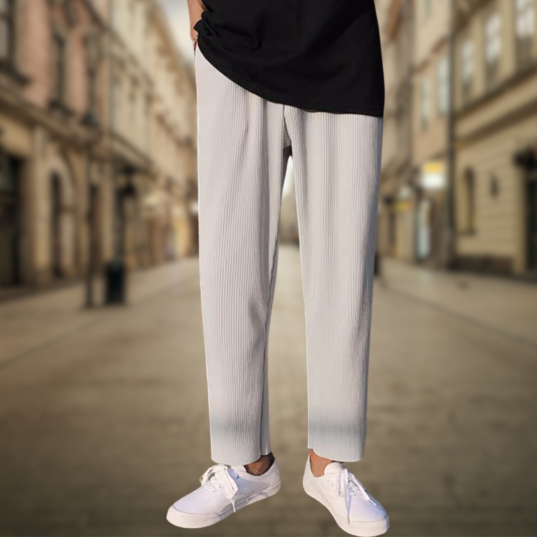 Donaciano® | Elegant trousers in velvety style