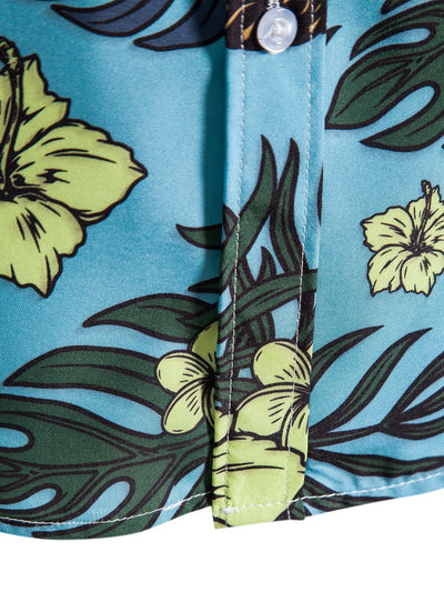 Marc® | Tropical Floral Pineapple Print Shirt