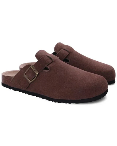 Pedro | Oxford Suede Clogs
