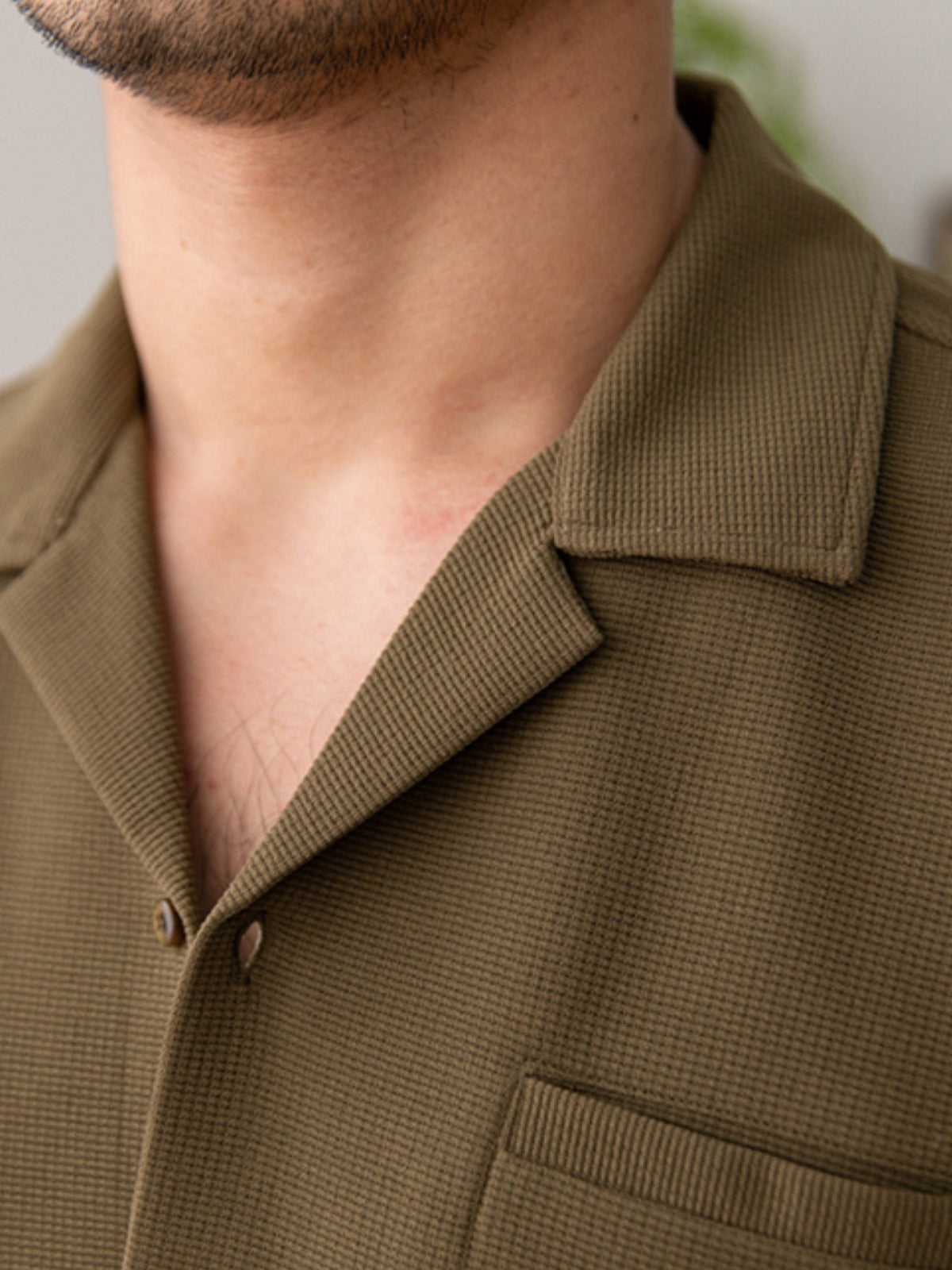 Bharani® | MV Old Money Knitted Cuban Collar Shirt