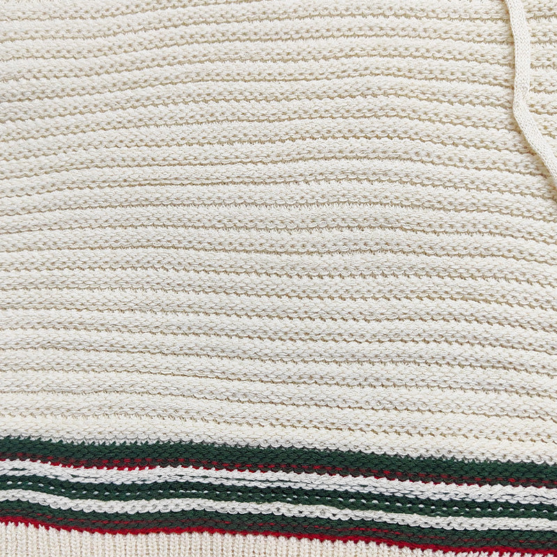 Men's Simple Woolen Striped Beach ShortsP