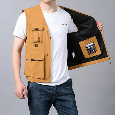hola BREATHABLE MULTI-POCKET CARGO VEST
