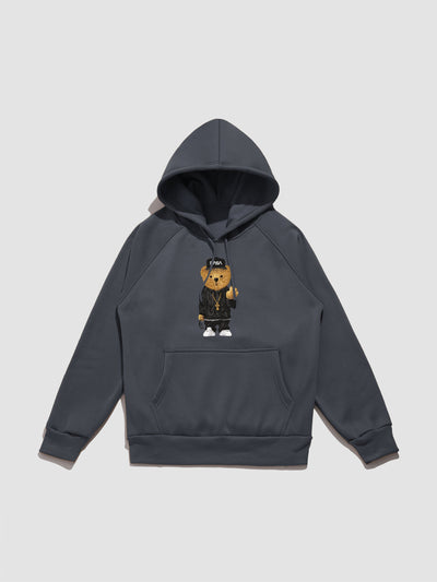 Leonard | Hip Hop Bear Print Hoodie