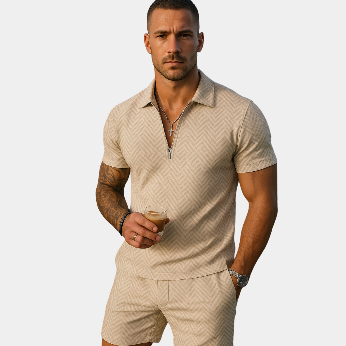 Kieran® | Summer Complete With Zip Polo
