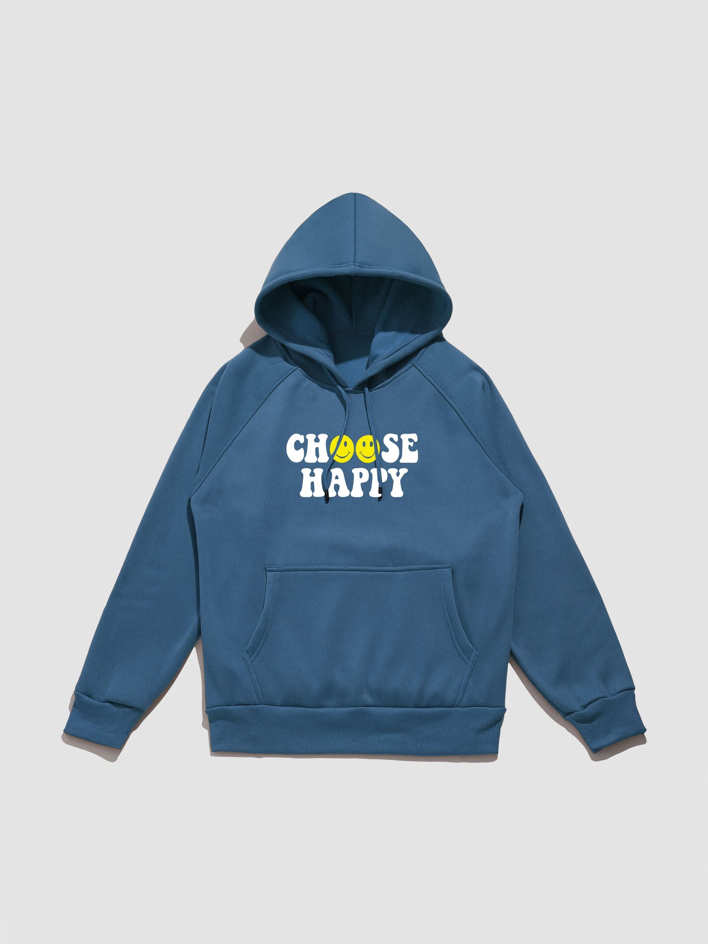 Quintin | Smiley Slogan Print Hoodie