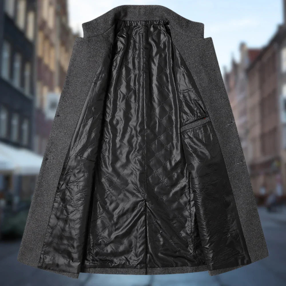 Cuauhtémoc | Elegant slim-fit coat for men