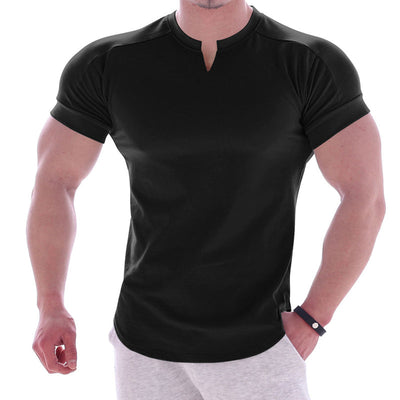 Jonathan® | Short-Sleeved Plain Sporty T-Shirt For Men