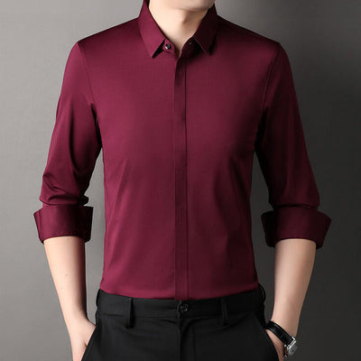 Quentin | Men's Wrinkle-Resistant Stretch Shirt