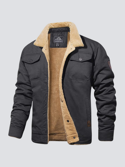 Nicolas | Warm and Elegant Bomber Jacket for Fall