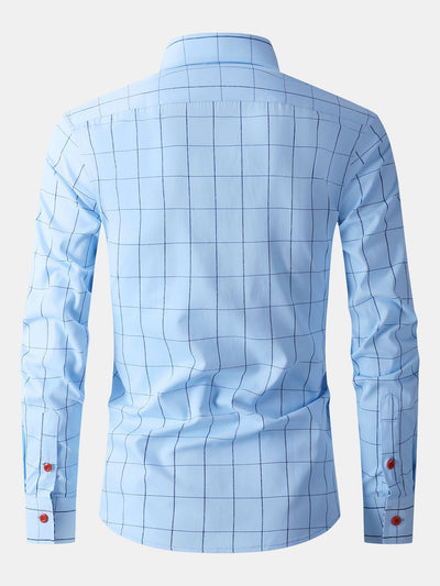 Franco® | Long Sleeve Plaid Button Up Shirt