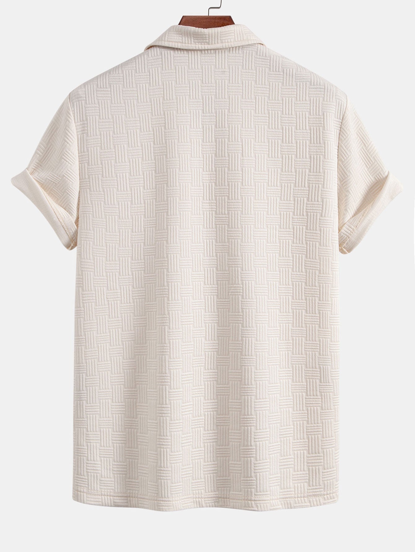 Wyatt | Striped Jacquard Polo Shirt