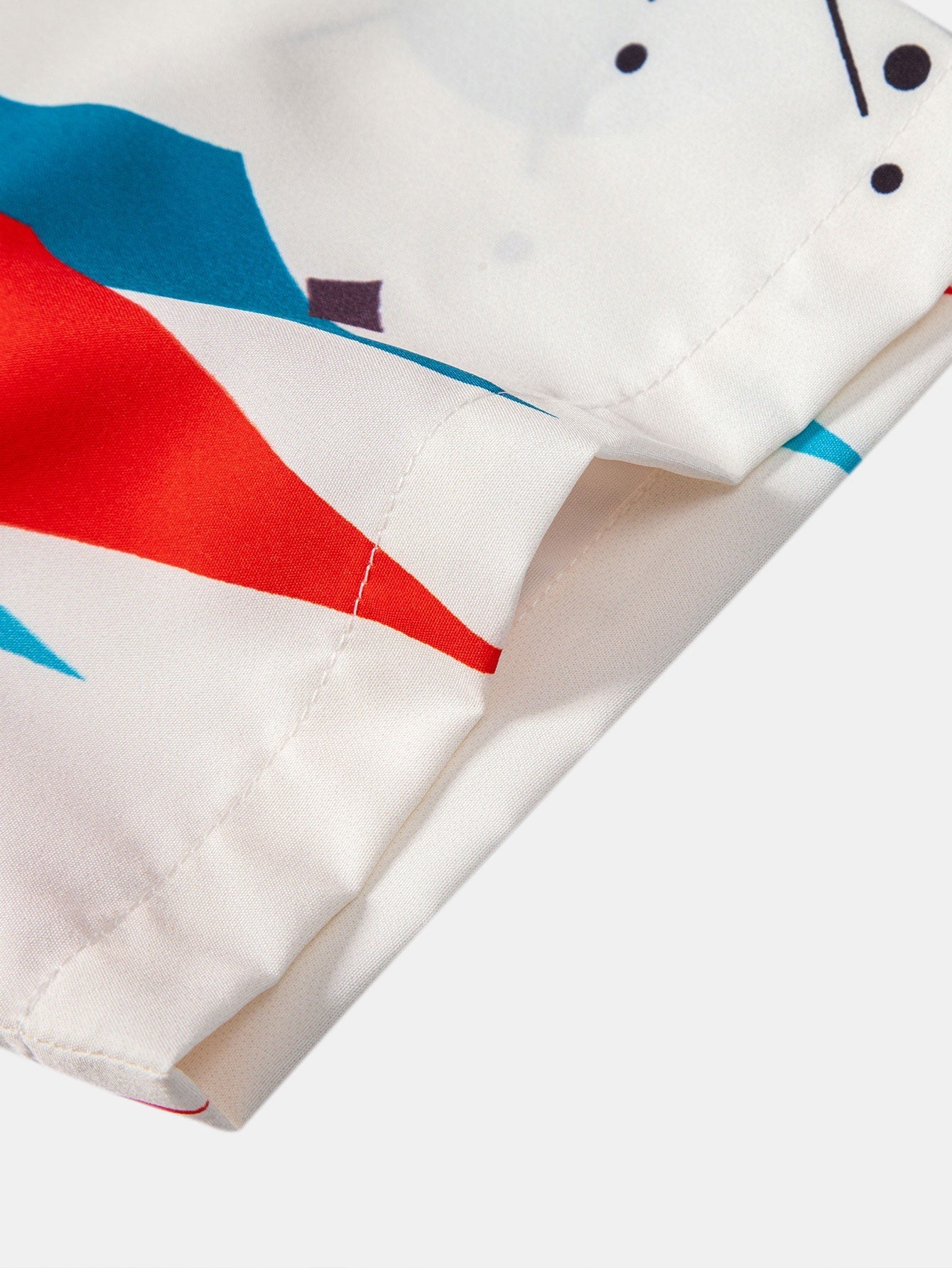 Gilberto® | Atomic Geometric Print Button Up Shirt