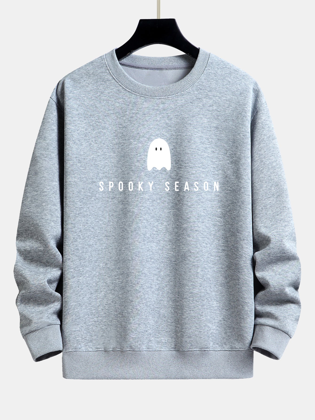 César® | Spooky Season Ghost Print Relax Fit Sweatshirt