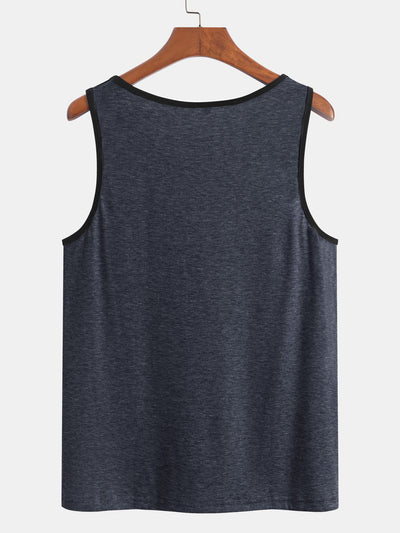 Harold® | Tank Top With Wave Pattern Pocket