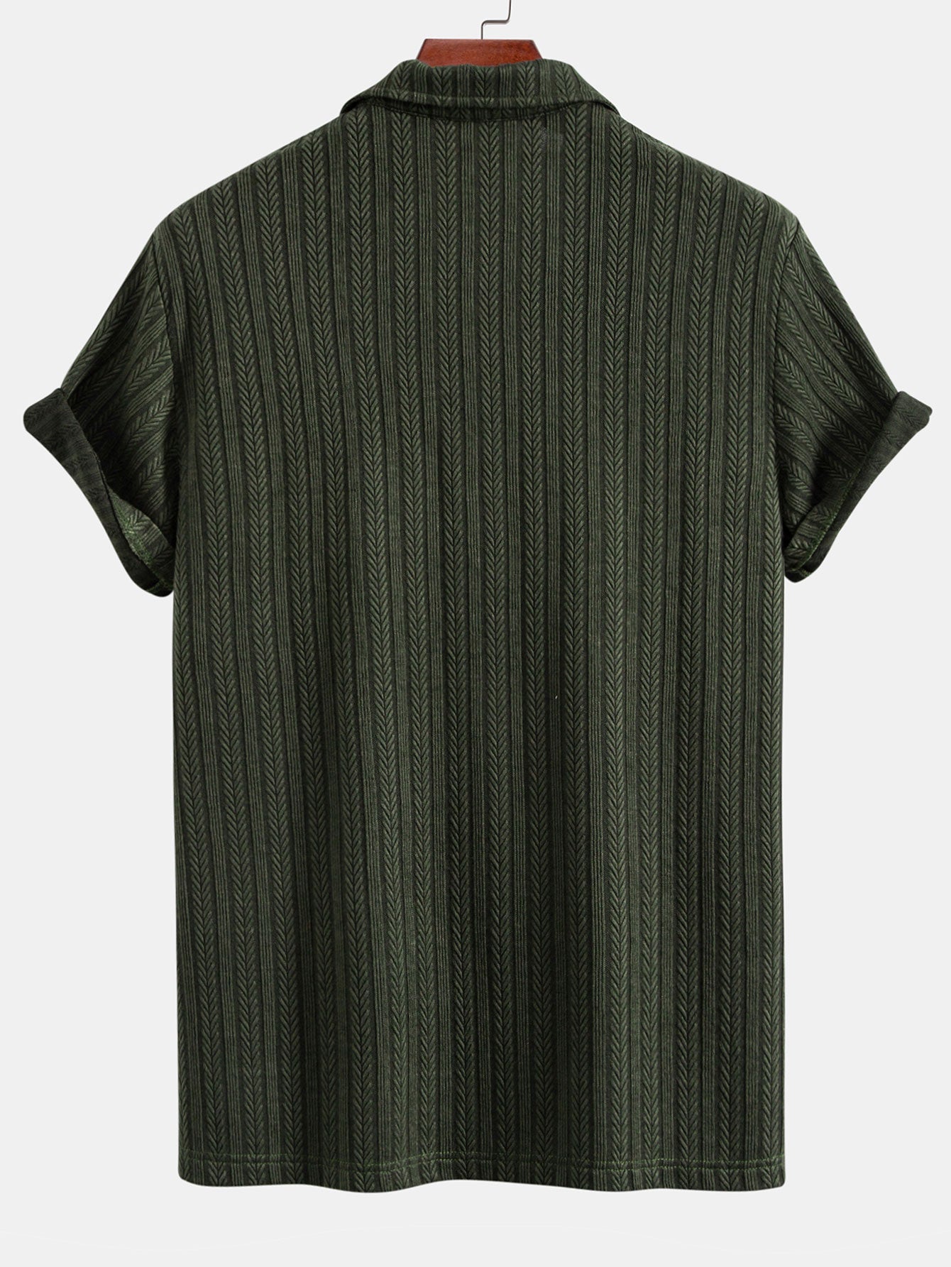 Eric® | Wheat Ear Jacquard Polo Shirt