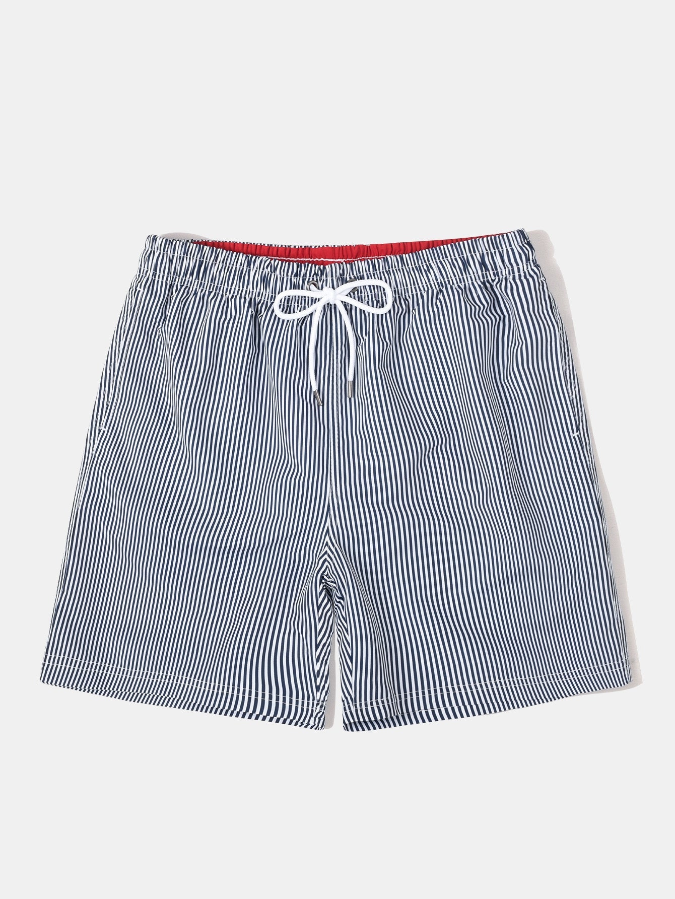 Travis® | Vertical Striped Drawstring Swim Shorts