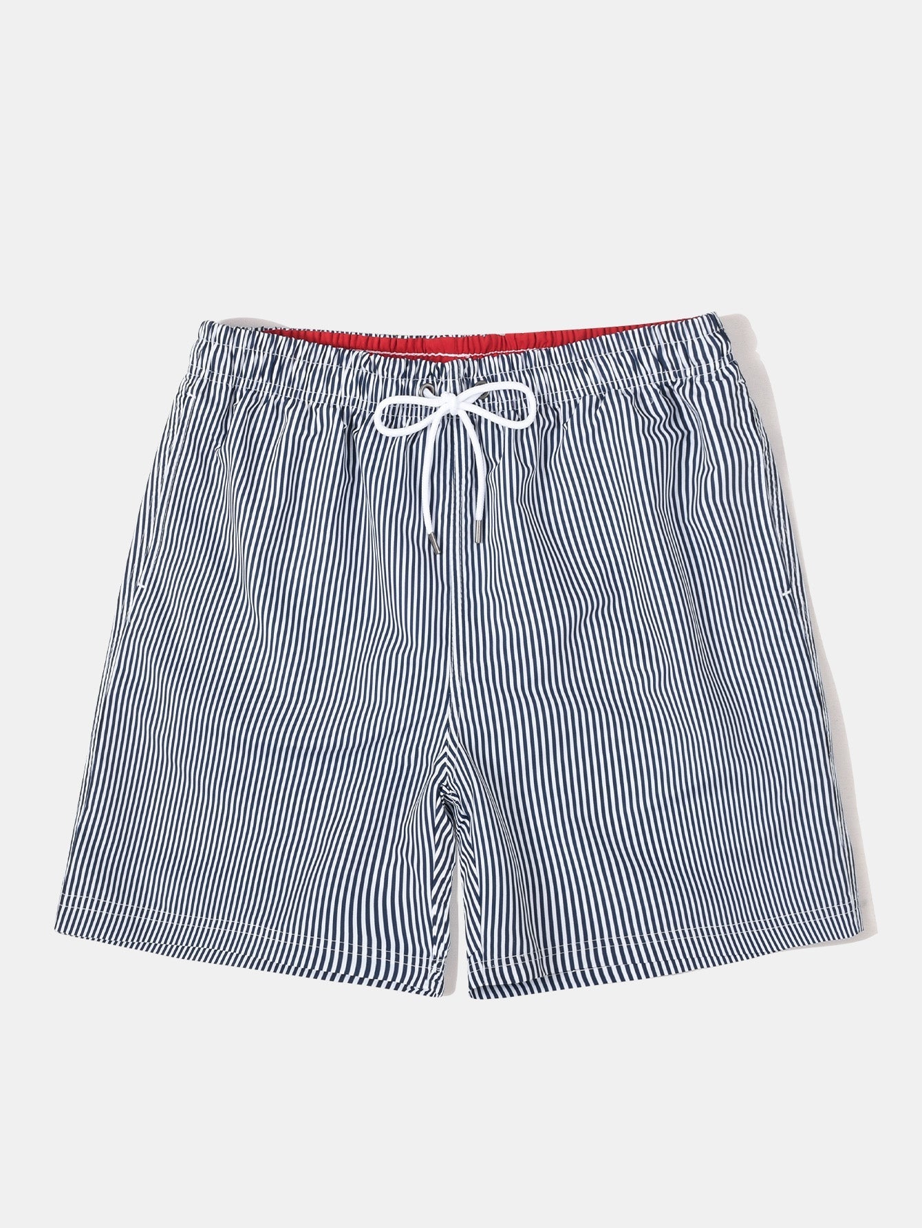 Adolphus® | 3 Pieces Vertical Striped Drawstring Swim Shorts