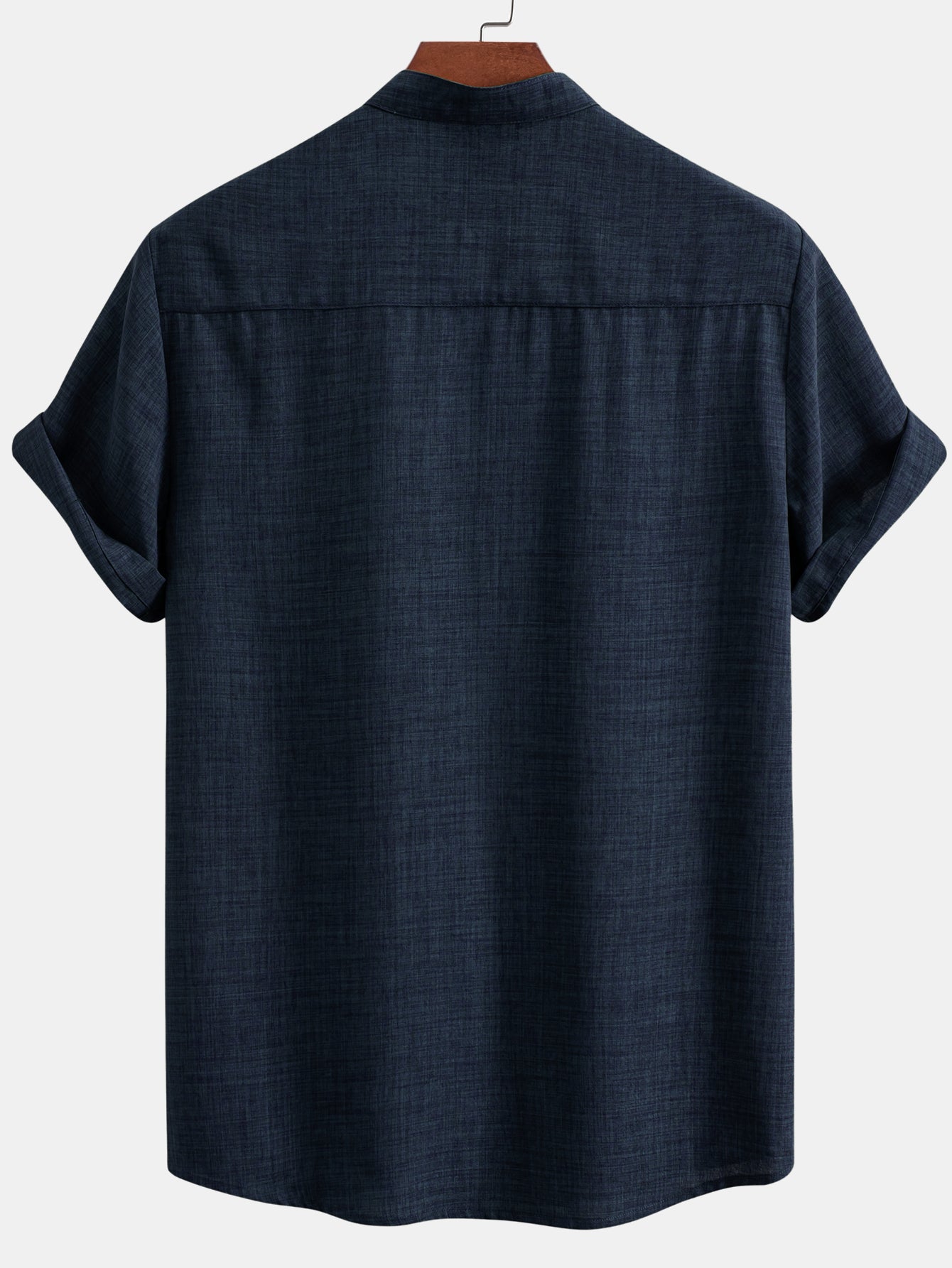 Yared® | Short Sleeve Stand Collar Shirt