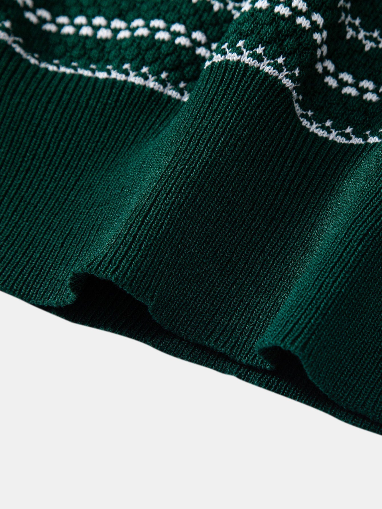 Noah | Stripe Knitted Polo Shirt