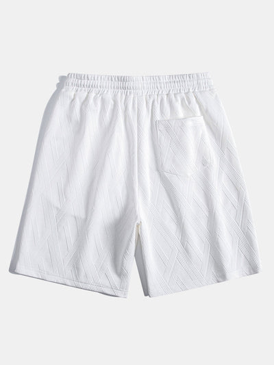 Avinash® | Diamond Jacquard Shorts