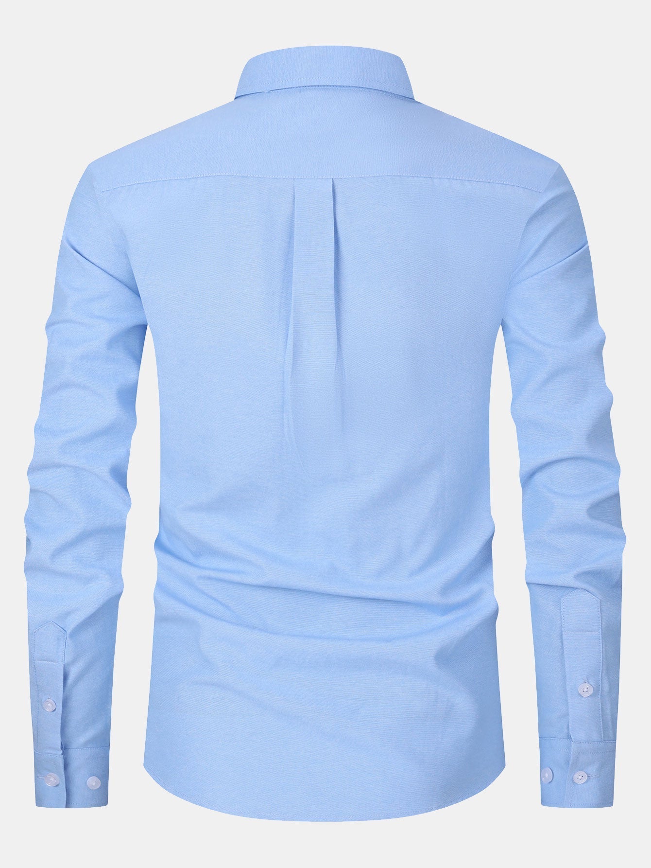 Fulvio® | Long Sleeve Pocket Button Up Oxford Shirt