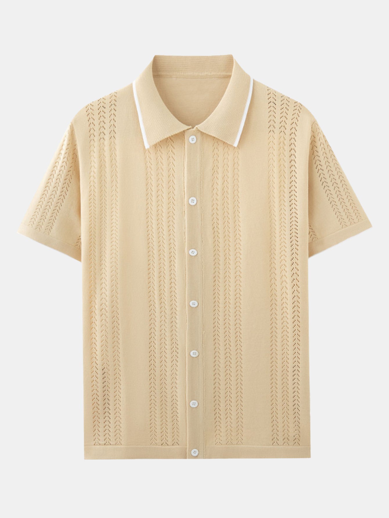 Jacob® | Textured Crochet Shirt