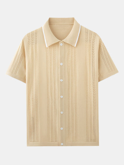 Jacob® | Textured Crochet Shirt