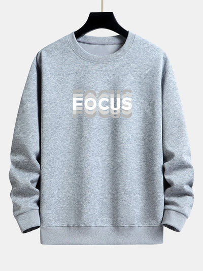 Javier® | Focus Print Relax Fit Sweatshirt