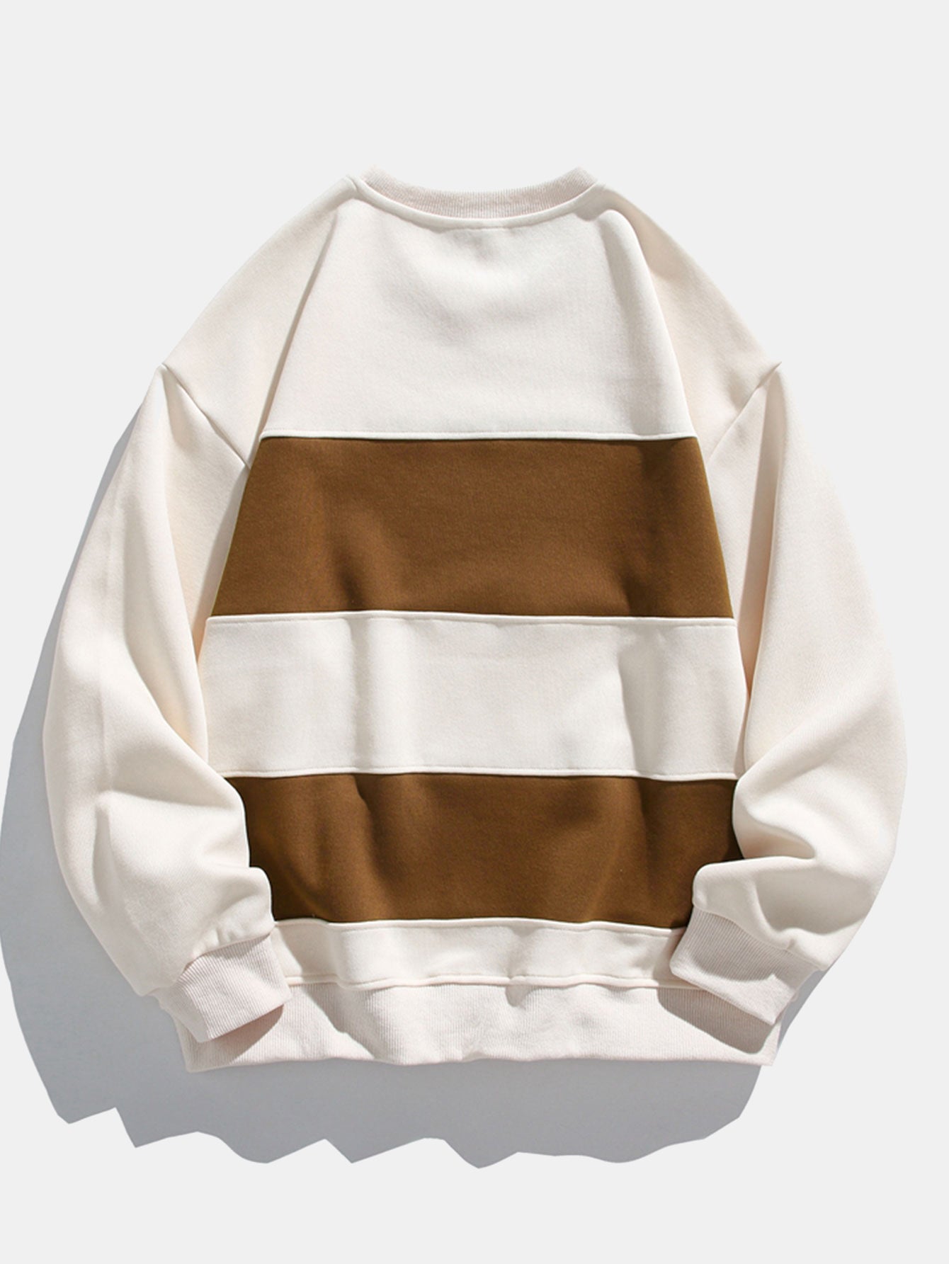 Arminius® | Relax Fit Color Block Crew Neck Sweatshirt