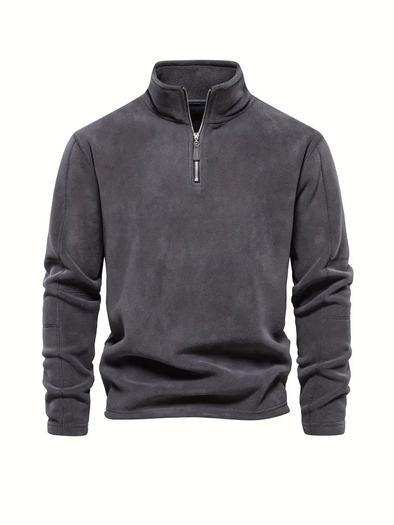 Doyle® | Corduroy Half Zip Sweater