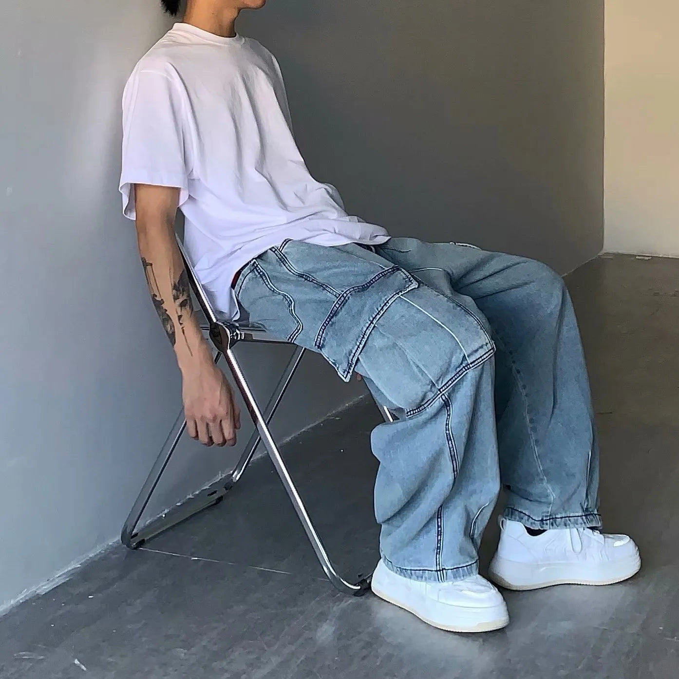 Lisandro® | Straight Baggy Pants