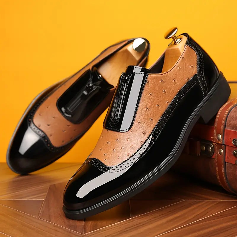 Gregory | Lusso Ostrich Leather Loafers