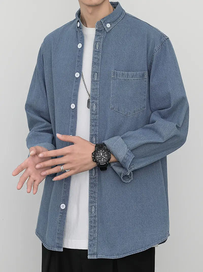 Colin® | Fashionable Men'S Shirt Made Of Denim