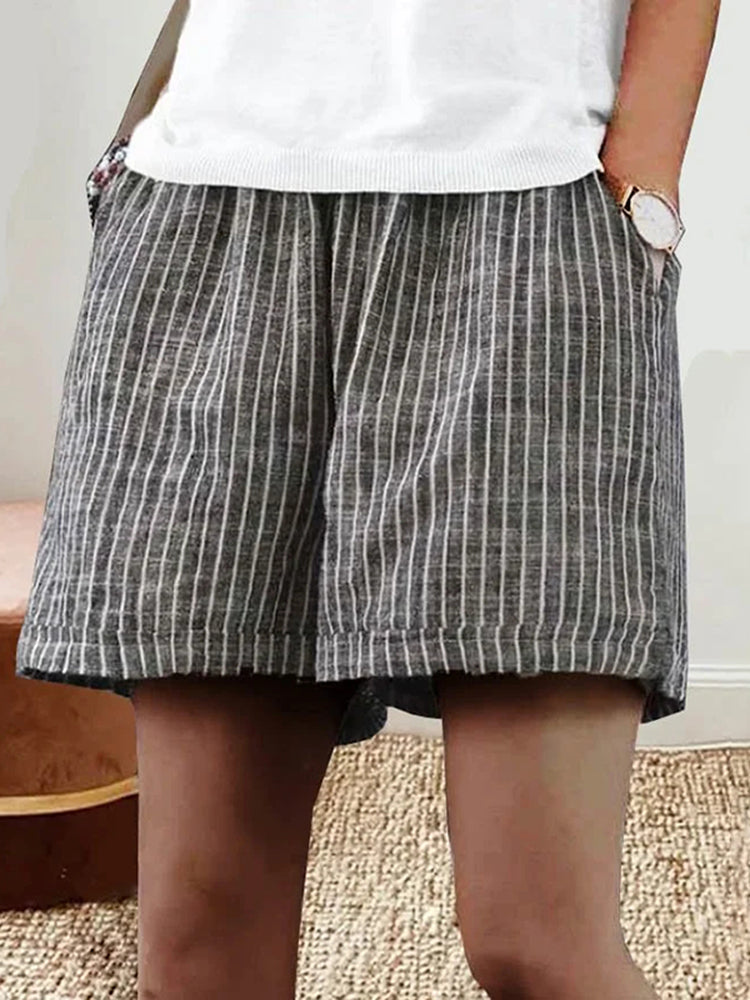 Jacob® | Striped Shorts