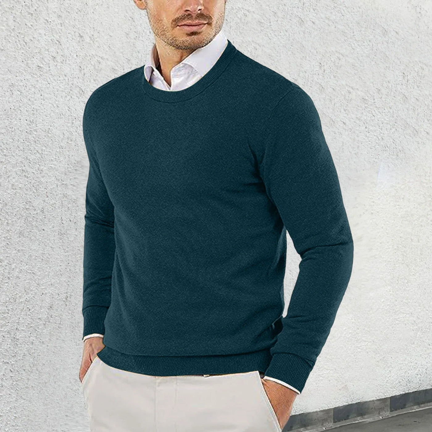 Fernando® | Crewneck Cotton Sweater