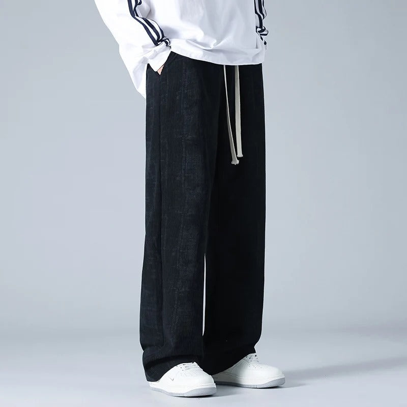 Wenceslao | Bordeaux Corduroy Pants