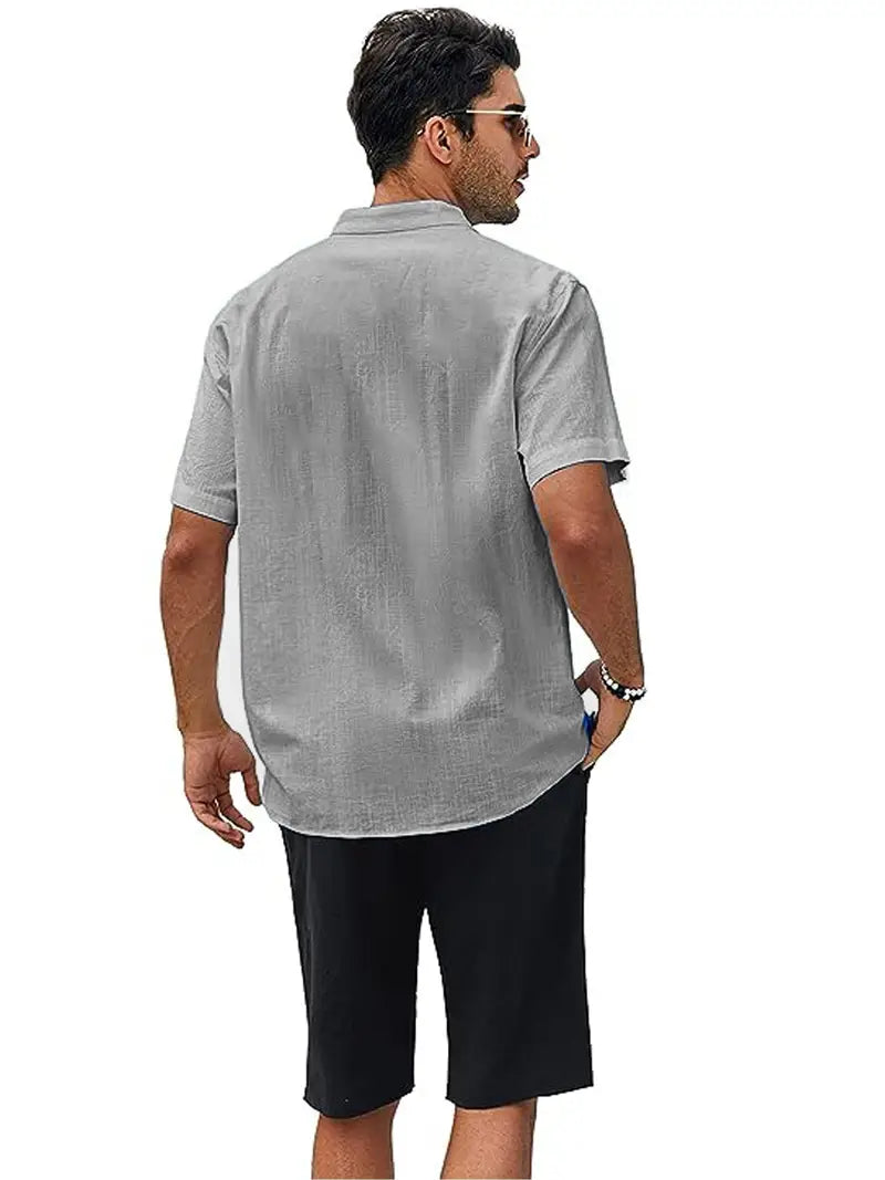 Dougie® | Stylish Short-Sleeved Shirt For Men