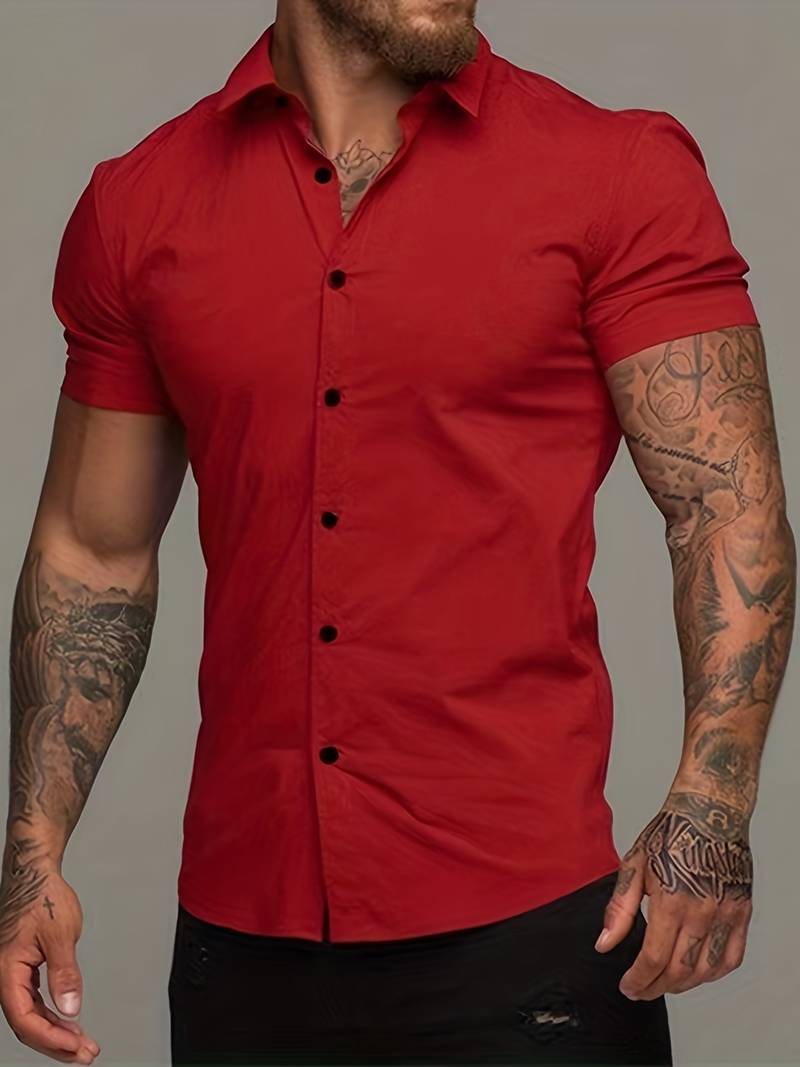 Louella® | Casual Short Sleeve Shirt For Men