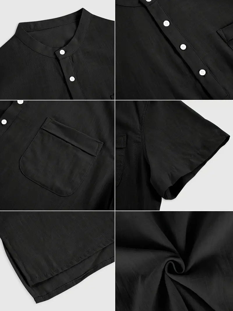 Donald® | Stylish No-Short Sleeve Shirt For Men