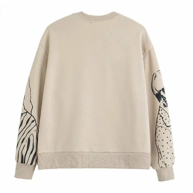 Xavier® | Casual Fall Sweatshirts With Wool Print