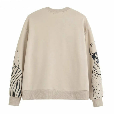 Xavier® | Casual Fall Sweatshirts With Wool Print
