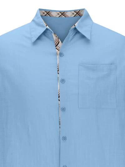 Lyra® | Stylish Shirt With Checkered Graphic Print For Men