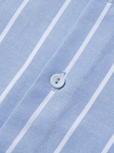 Latham® | Casual Striped Long Sleeve Shirt For Men